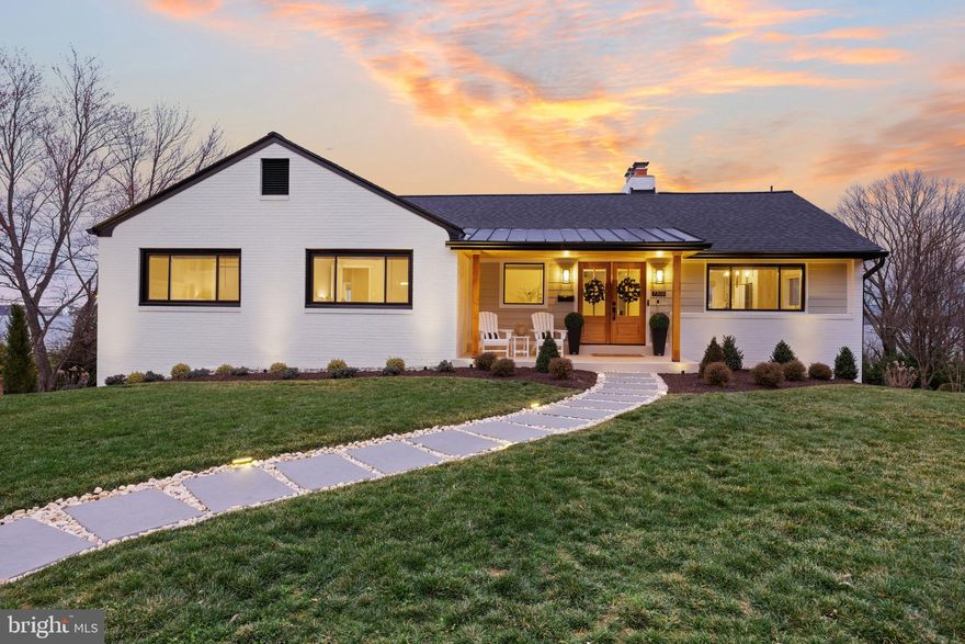 This home and these views take your breath away!  Move-in ready is an understatement!  Sip coffee watching the sunrise and close the day with a martini and a picturesque sunset.  Completely renovated in 2023 and offering the best water views in Villamay!  1 level living (if you wish) plus fully finished basement and 2 car garage.   Expanded primary suite with sitting room, attached bath, and 2 closets.  Covered balcony off kitchen and living room.  Walk out lower level family room leads to dream deck!  Additional $80,000 in improvements in the last 6 months to include: new fence and railing, sprinkler system, outdoor lighting, alarm system with cameras and wifi thermostats, window treatments, garage outlets and EV Charger, stair runner, shelving in laundry room, chimneys relined, and landscaping.