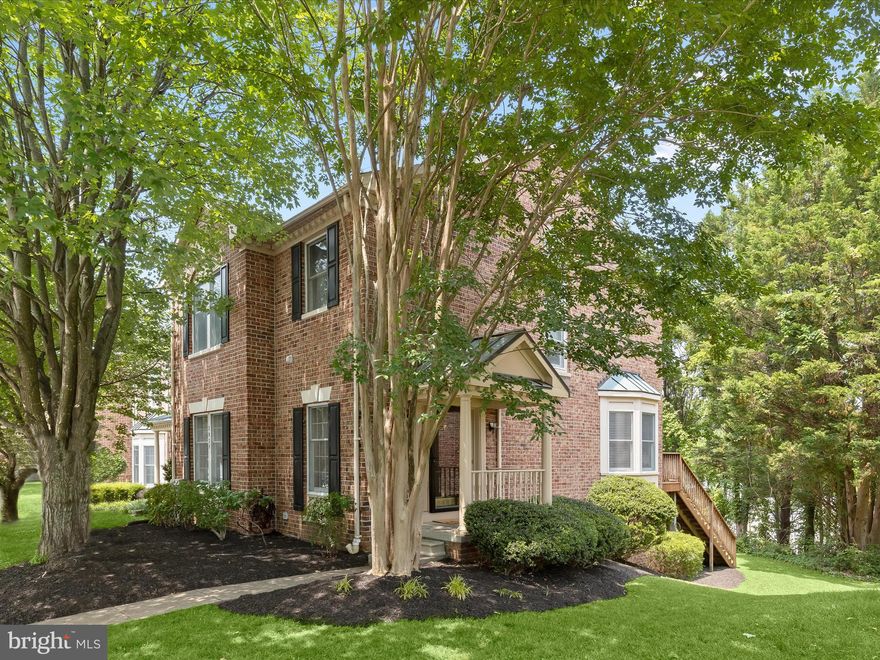 Welcome home to this end-unit townhome offering three bedrooms, three full bathrooms, and one half bath in the sought-after Greenspring East neighborhood. The open concept living and dining areas provide ample space for entertaining or everyday comfort. In the eat-in kitchen, you will find granite countertops, a center island, pantry, and a breakfast nook for casual meals. Double glass doors lead to the deck for seamless indoor-outdoor living. Upstairs, the primary bedroom suite boasts a vaulted ceiling, walk-in closet, and a beautifully updated bathroom with a soaking tub, walk-in shower, dual vanity, and skylight. Two additional bedrooms with vaulted ceilings share a full bath with a tub/shower combo. Downstairs, the fully finished lower level extends the living space with a large recreation room featuring a wood-burning fireplace, wet bar, and sliding doors to the patio and backyard. A full bathroom and a versatile bonus room perfect as an office, gym, or potential fourth bedroom, adds flexibility to this level. Utility and laundry rooms offer generous storage. Ideally located near Quarry Lake at Greenspring with everything you need just minutes away and quick access to I-695 and I-83. Recent updates include a freshly painted neutral color theme, new carpet, new refrigerator, and replaced water heater and HVAC in the last four years.
