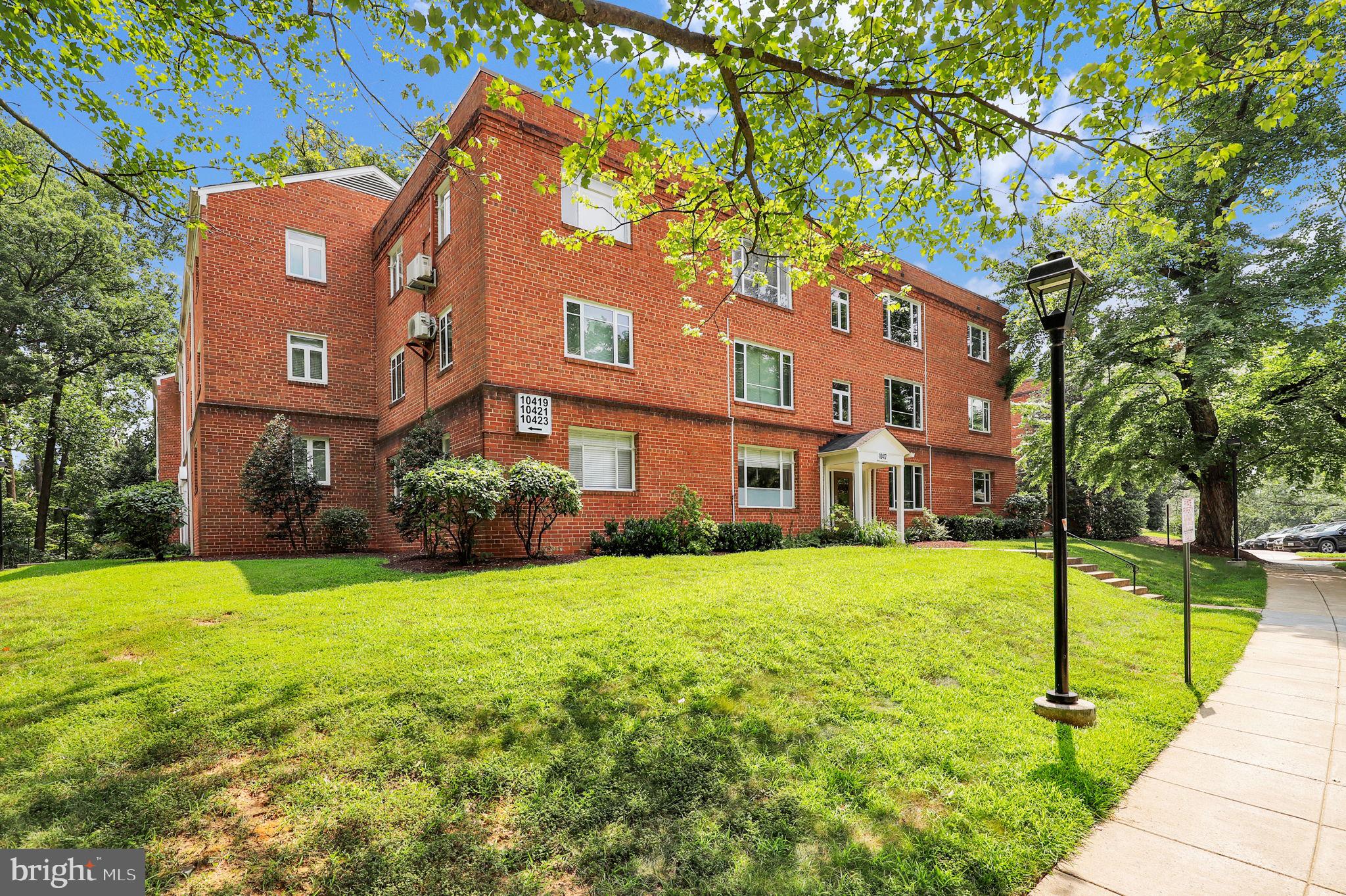 Discover this sun-filled 2-bedroom, 1-bath condo within the Walter Johnson School District in the highly desirable Parkside community! Recently refreshed with new flooring, new windows, and a beautifully renovated bathroom, this home is move-in ready and full of charm. Location is everything—just a short walk to Grosvenor-Strathmore Metro, offering an effortless commute to DC and beyond. Love where you live with resort-style amenities, including swimming pools, tennis courts, two clubhouses, picnic areas, playgrounds, and a vibrant community that hosts social events throughout the year. Enjoy easy living with permitted parking right outside, ample guest parking, and on-site laundry and storage in the building next door. The low condo fee includes all utilities and access to the community’s outstanding amenities. Ideally situated near NIH, Walter Reed, Strathmore Music Center, Rock Creek Park trails, and Bethesda’s best shopping and dining. On weekends, stroll to the Kensington Farmers’ Market for local favorites. Move right in and start living the Parkside lifestyle!