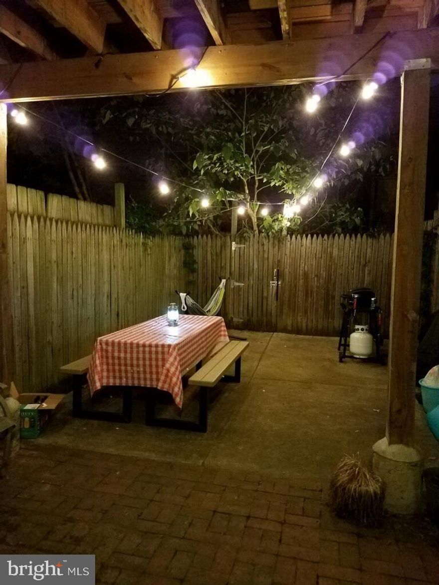 Clean, new one bedroom on ground floor with large yard. Hardwood floors. Central air. Washer/Dryer on premises. Great neighborhood within easy walk to University City, Rittenhouse Square and Downtown Philly. Near supermarket, pharmacy, restaurants, nightlife, fitness center and cafes. Available early July occupancy. Cats okay. No dogs, please.