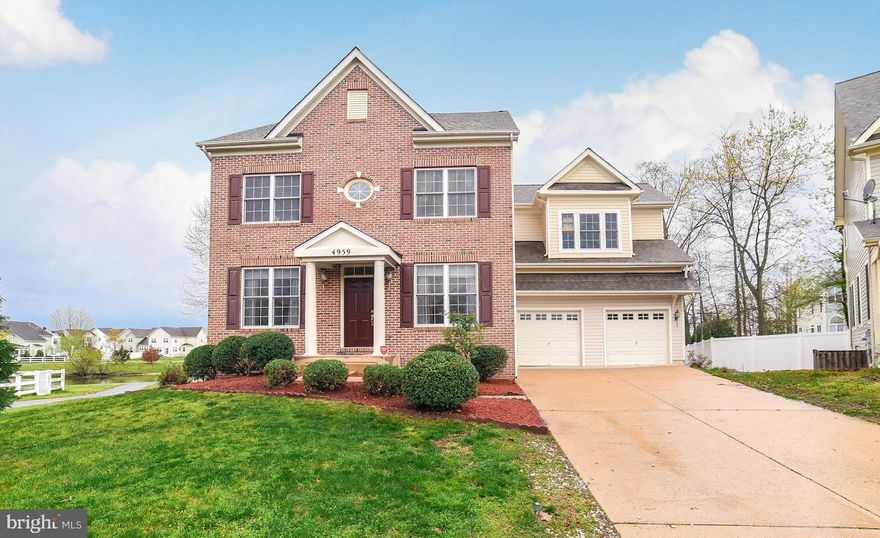 Must See!!!! Spacious 4 bedroom 4 1/2 bath brick front colonial! Updated kitchen w/ SS appliances, gleaming hardwood floors throughout, and open floor plan. This is the rental you've been waiting for.  Ready to move in!!! Schedule your appointment today. 1st mo rent (and pet deposit if applicable) due upon occupancy
