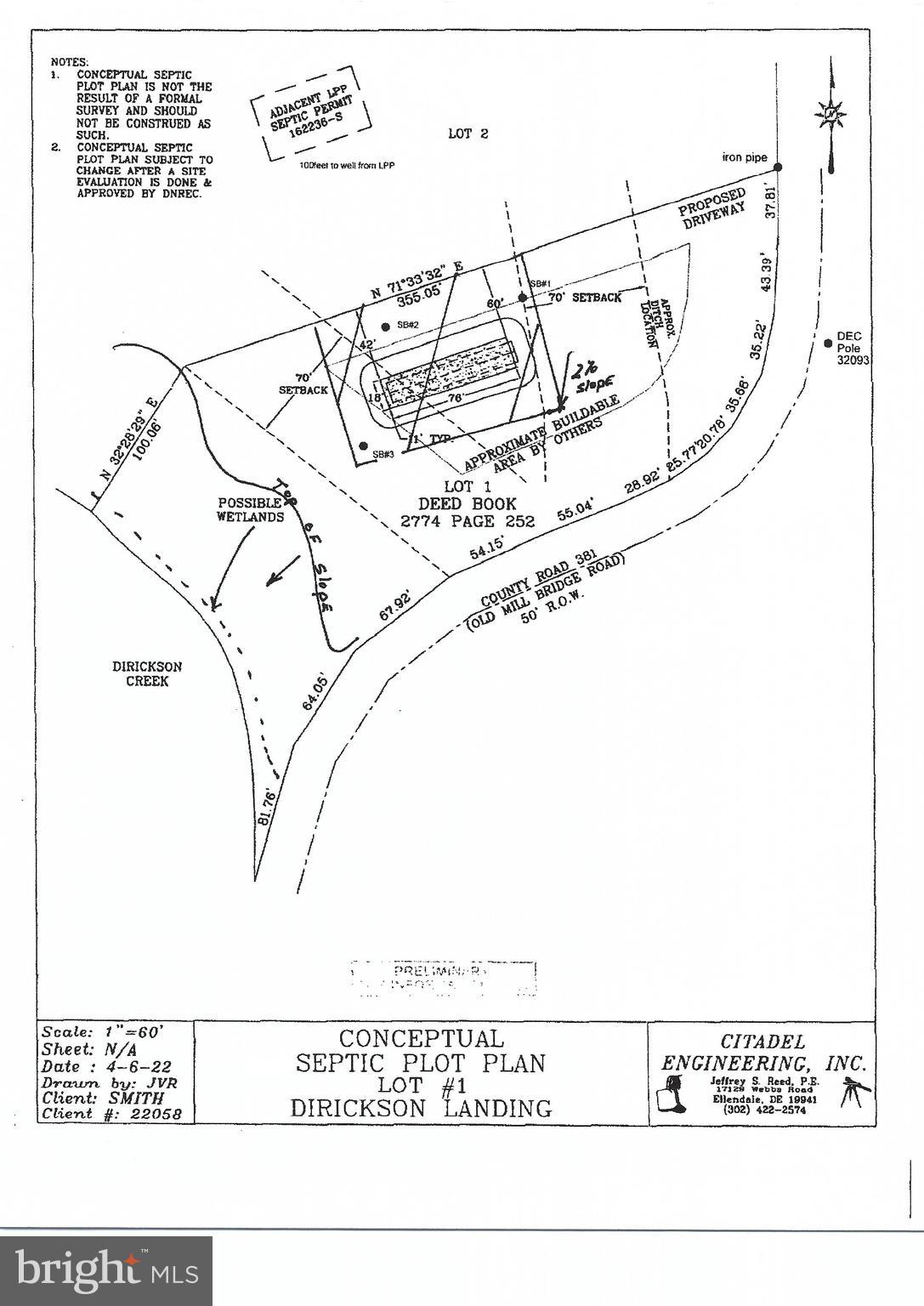 OLD MILL BRIDGE RD LOT 1