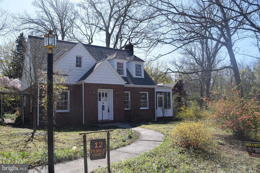Brick Cape Cod just waiting to charm you as you walk through the front door.  New roof, window trims  and wooden gables  on the exterior of home have been repainted. Seller has repainted on the main level and renovated the kitchen.  Home offers 3 BR and full bath upstairs.  Main level offers the kitchen, the dining room with built ins and a Living Room with a brick fireplace.  Half Bath just off from the kitchen on the main level.   Lovely back patio for entertaining and a screened porch for relaxing with your morning coffee or tea.  Walking distance to historic Berkeley Springs.