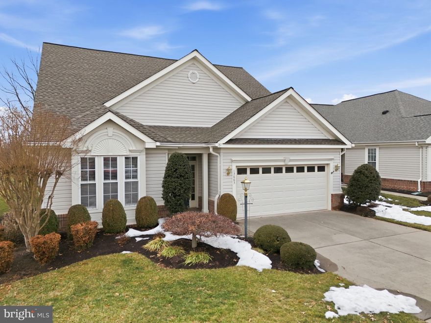 Welcome Home to this beautiful Danbury backing to the 5th hole of Heritage Hunt's prestigious Arnold Palmer golf course!  Crown molding and recessed lights welcome you home highlighting the gleaming hardwood floors and fresh paint throughout. A large kitchen with granite counters, oak cabinets, tile backsplash, breakfast nook, center island and pantry faces east for the morning light! The large Dining Room features crown molding, chair rail and custom finishes. Vaulted Ceilings and a two-sided fireplace grace the Living room and Sunroom, with the added bonus of a granite topped dry bar nestled next to the fireplace. The bright Primary bedroom features 2 walk-in closets, vaulted ceiling and a primary bath with double-sink vanity, tile floors, shower, linen closet and soaking tub. A secondary bedroom on the main floor provides a quiet retreat for guests or turn it into your office/craft room. A Trex deck with retractable awning off the sunroom faces west and provides a wonderful spot to relax and enjoy your afternoon tea  while enjoying the sunset views over the golf course. Up stair you'll find a large loft, a third well-appointed bedroom, and another full bathroom, perfect for a visitors retreat! Recent updates include: Paint (2026), Water Heater (2023), HVAC (2024), Roof (2018), Silhouette shades throughout.