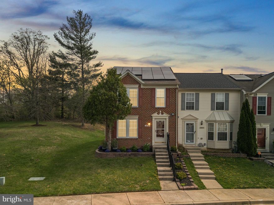 Centered in the Heart of Piney Orchard, this is an amazing opportunity to be in the middle of it all!   Stunning full renovation in this 3 full level end unit with two reserved parking spaces in front.  It will feel like you are moving into a brand new home with all custom new high end kitchen, baths and finishes.  Almost everything has been updated including roof, HVAC, water heater, double hung windows and sliding glass door to deck.   Open kitchen with space for kitchen prep/island with electric, Quartz Countertops, brand new IKEA cabinetry, undercabinet lighting, extra pantry cabinet storage, deep drawers and lazy susan.     Brand new LG Stainless Steel French Door Refrigerator, 5 Burner stovetop  LG ThinQ with convection/airfry oven, over the range built in LG microwave and undercabinet control LG Dishwasher.  Sunny breakfast room expanded floorplan with view of backyard and trees with door to private deck and fully fenced backyard and garden shed.    2 large suites with ensuite baths on upstairs level with space for home office, guest suite or lots of additional closet space. Owner's Suite has vaulted ceiling, walk in closet and luxury plank hardwood with custom never used dream bathroom!  New double vanity,  frameless glass door oversized shower with custom tile walls, floor and bench.   Basement recreation & bonus room offers flex space with 3rd full bathroom for inlaw apartment with room for potential 2nd kitchen or creative space. 
Piney Orchard is Anne Arundel County's thriving largest Planned Unit Development.  Minutes to Fort Meade and commuter Marc train, Piney Orchard has everything including its own shopping Market place for upmost convenience, lakes, acres of protected land, miles of walking/running trails, Indoor and 3 Outdoor pools, community and fitness center,  Gorc Park Athletic fields and an ice rink. If community festivals and activities are not your thing the tree lined walking path out your door provides opportunity for quiet reflection and after work runs while maintaining a healthy vibrant life.  The Piney Orchard Lifestyle doesn't get better than this!