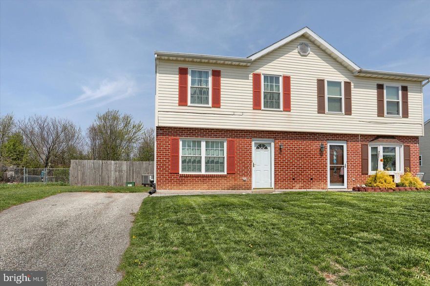 Welcome to this charming 3-bedroom, 1.5-bath semidetached home in the heart of Bonneauville, PA.  This well-maintained property boasts several recent upgrades, including a new roof installed in 2024, new windows and a patio door added in 2021, and a new HVAC system from 2017, ensuring comfort and energy efficiency year-round.  This home features a spacious layout with three comfortable bedrooms and one and a half baths, providing ample apace for daily living and entertaining.  The kitchen comes fully equipped with all appliances, making meal preparation a breeze, and a washer and dryer are included for your convenience.   Step outside to a fenced backyard, perfect for outdoor activities, gardening, or simply relaxing in your private outdoor space.    Additional amenities include off-street parking for two cars and includes window treatments throughout the home.   Located in a friendly community with easy access to local amenities, this home offers a perfect blend of comfort and practicality.  Don't miss the opportunity to make this delightful property your new home!