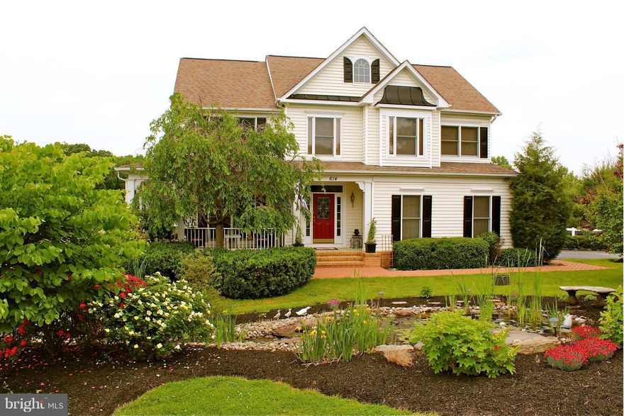 PRIVATE ENCLAVE OF PRESTIGIOUS HOMES--BEAUTIFUL PROPERTY BACKS TO CONSERVATION AREA FOR ADD'L PRIVACY--4 BDS PLUS A DEN, POSS. 5th BD ON LOWER LEVEL--W/O BASEMENT-- 5+ ACRES, 2-3 HORSE BARN, PADDOCK AREA, RING AREA AND FENCING--ABUNDANCE OF WILDLIFE, BEAUTIFUL LANDSCAPE W/ PERENNIALS, FRUIT TREES, WATERFALL/FISH POND-MAYO/CENTRAL/SOUTH RIVER SCHOOLS! JUST 5 MILES FROM RT 2 & 214 INTERSECTION!