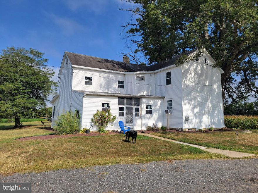 Up for sale is the Twin Oaks Farm in Townsend, DE for $2.2m.  The farm is 187 +/- acres at 300 Union Church Rd.  Townsend, DE  19734.  The scenic land borders Blackbird Creek to the south and a small piece of Rt 1 to the west.  The convenient location is 5 miles to Middletown, 24 miles to Wilmington, and 45 miles west to the Bay Bridge or North to Philadelphia.  The farmhouse was constructed in 1900 and was recently renovated.  The kitchen still needs completing.  The property has a 7-acre pond, fencing, barns, and privacy.  A 7,000sqft barn is in the process of being converted to a second residence, rental housing for added income, or an amazing entertainment venue.  A 40 +/- acre solar lease is pending on the property for added income with significant upside for an investor.   Pro forma cap rate on potential residential leasing, the farm lease in place, and the future solar field is estimated at 8.5.  

Sellers are asking for cash-buyers only.  Property will be sold in “As-is” condition with no warranty express or implied.  All showings must be scheduled in advance.