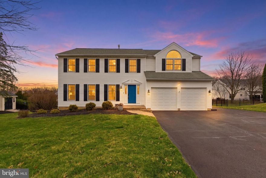 Situated in the established neighborhood of Heather Knoll, surrounded by well-maintained properties, you'll find 119 Chatham Place - an inviting home with all of the features you've been searching for under one roof!  There is more than enough living space for your family to be comfortable: 5 bedrooms, 2.5 bathrooms, a finished walk-out basement, 2-car garage, and great outdoor spaces!  Step inside to find a light filled space with the kitchen open to the family room.  The kitchen has a great layout for cooking and entertaining, and is open to the welcoming living room.  The living room is the perfect blend of neutral tones and warm textures, featuring a brick gas fireplace, making it simple to create a cozy ambience.  Sliding glass doors lead out to the oversized deck, the perfect place to gather in the upcoming warmer months.  The deck overlooks a usable yet managable backyard space.  The main floor also features a dining room with nice views of the backyard, and a formal living room with tons of natural sunlight - a flexible space that can be used as a playroom, office, media room etc.  Head upstairs to find 5 generously sized bedrooms and 2 full bathrooms.  The Owner's Suite has it's own attached bathroom with a double vanity and stand-up shower.  Another huge bedroom over the garage has vaulted ceilings and a beautiful palladium window.  All of the bedrooms have overhead lighting, ceiling fans, hardwood flooring, and ample closet space. Still need more living space? Check out the fully finished walk-out basement.  It's light & bright, and could have multiple flexible uses, possibly even a future in-law suite.  Glass doors lead out to a paver patio under the deck for more outdoor entertaining area.   The neighborhood features extensive sidewalks, great for taking a stroll with the dog or riding bikes with little ones.  This North Penn School District location is fantastic - central to Montgomeryville, Doylestown, & Lansdale.  Want to be one of the first to see this beautiful home? Showings begin on Thursday 3/26 at the Twilight Open House from 5-7PM!