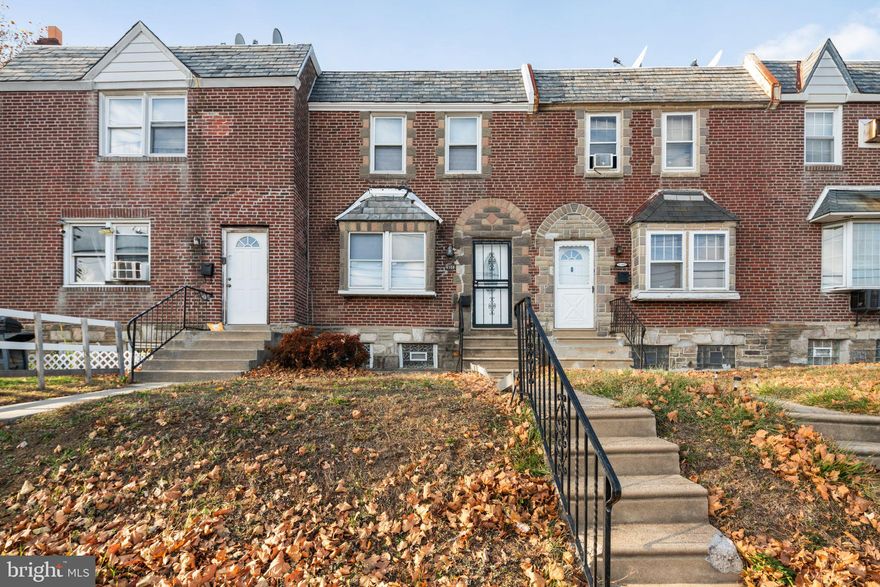 Welcome to this inviting 3-bedroom, 1-bathroom interior row/townhouse nestled on a picturesque street in the heart of Lawndale. With two floors, a finished basement, a garage, and a private driveway for additional parking, this home offers plenty of space and versatility.

Step inside to a spacious living room featuring beautiful hardwood floors, a large window that fills the space with natural light, and a staircase leading upstairs. The dining room is bright and welcoming, flowing seamlessly into the kitchen, which boasts a high-top island, ample cabinetry, and the perfect setup for entertaining.

Downstairs, the finished basement provides extra living space—ideal for a rec room, home office, or gym—along with a utility area and garage access. Plus, enjoy the convenience of a private driveway at the back of the house for additional parking in front of the garage.

Upstairs, you'll find three well-sized bedrooms. The primary bedroom features a unique arched nook, perfect for a desk, vanity, or reading space, along with two closets and abundant natural light from two windows. The full bathroom includes tiling throughout, a bathtub, and a sleek sliding glass door.

Outside, enjoy the charm of a grassy front yard in a quiet, friendly neighborhood. This home is a fantastic opportunity—don’t miss out!