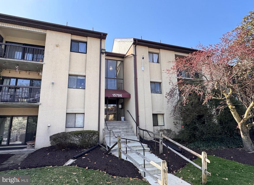 Unit #102.  Condo Association is FHA Aprroved
  Welcome home to this rare 3-bedroom, 2-bath condo in the sought-after Brookmill community! Offering over 1,200 square feet of living space, it combines the comfort of a single-family layout with the low-maintenance ease of condo living.
 The interior features a bright and open floor plan with distinct living and dining areas, perfect for entertaining or relaxing. Step out onto your private balcony to enjoy fresh air and quiet moments. The primary suite offers a peaceful retreat with its own private bath, while two additional spacious bedrooms provide flexibility for family, guests, or a dedicated home office.
  Enjoy a hassle-free lifestyle with a condo fee that covers water, trash, snow removal, and lawn maintenance. The Brookmill community also features a sparkling outdoor pool and Clubhouse.
  Location is everything! You are just minutes from the Town Centre at Laurel, major grocery stores, and endless dining options. Commuters will love the easy access to I-95, Rt. 198, the BW Parkway, and the MARC train, making travel to DC, Baltimore, or Ft. Meade a breeze. Don’t miss this incredible value in a prime location!  Water heater installed 2025, HVAC unit installed 2022.