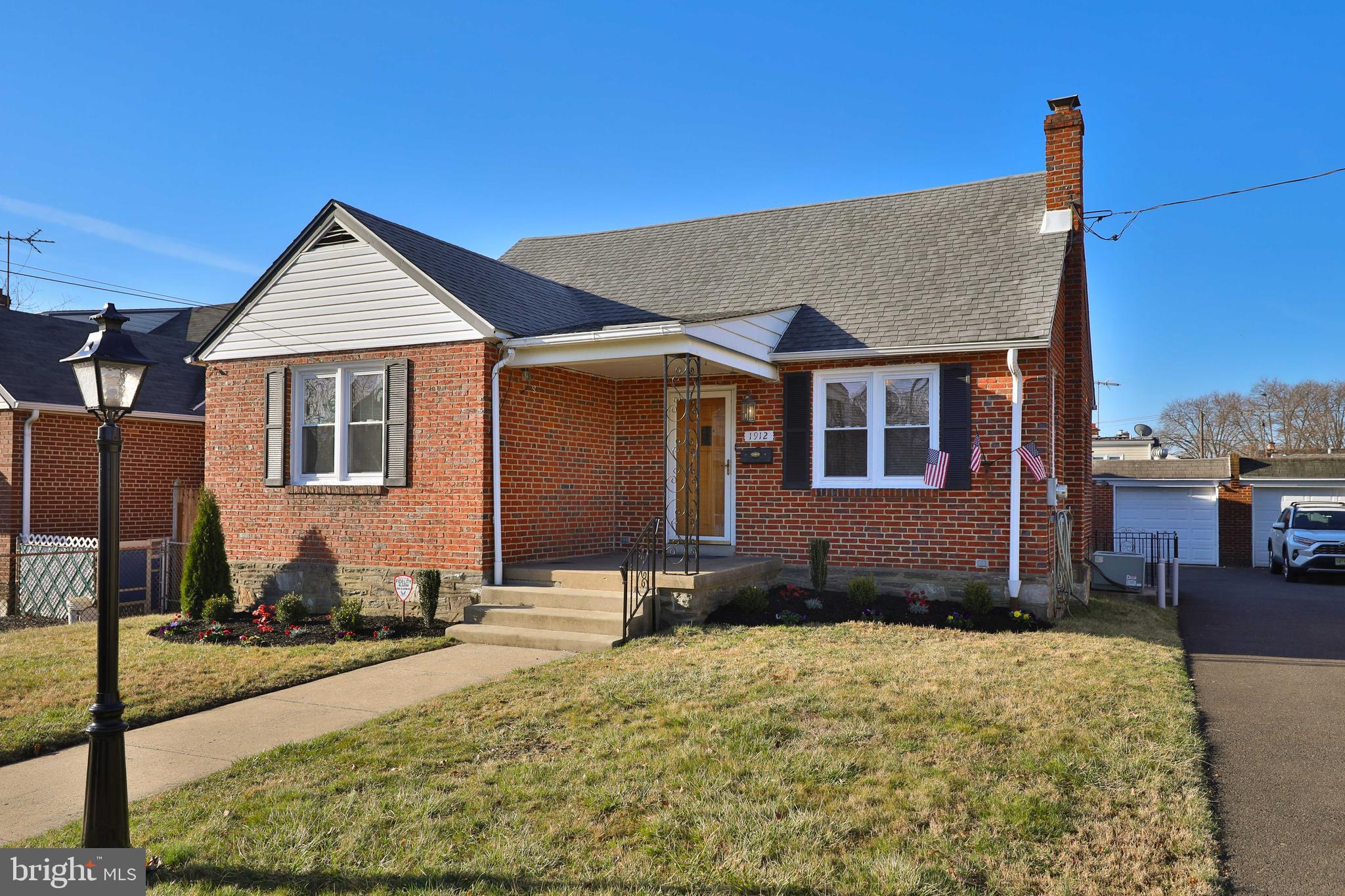 Charming brick Cape Cod in the Rhawnhurst section of Philadelphia. This well-maintained home offers a spacious and versatile layout with modern updates and fantastic living spaces.
The first floor features a bright living room and a beautifully updated kitchen with abundant cabinetry, generous counter space, a large window over the sink, recessed lighting, a gas range, built-in microwave, and dishwasher. An adjacent eating area flows seamlessly into a huge family room addition with skylights, recessed lighting, a high ceiling, two ceiling fans, a closet, and its own heating and air conditioning system, making it ideal for entertaining or relaxing. Two comfortable bedrooms with ceiling fans and a hall bathroom with a walk-in shower complete the main level.
Upstairs, there are two additional bedrooms with ceiling fans and a second hall bathroom with a tub. The basement offers a laundry area with a utility sink, plenty of storage, and a convenient walk-out to the backyard.
Outdoor features include a small side patio and a nice level yard. The detached one-car garage is equipped with electricity, perfect for storage or a workshop. Additional highlights include replacement windows throughout.
A fantastic opportunity to own a spacious home in a great location. Schedule your showing today!