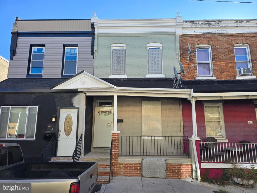 INVESTORS ALERT!! This property currently boasts 2 bedrooms and 1 full bath. In its current condition the property is in need of a TLC but there's so much potential! So many possibilities to create an amazing space to make it your own, resell after renovations, or keep as an investment. Property is being sold in AS-IS condition.