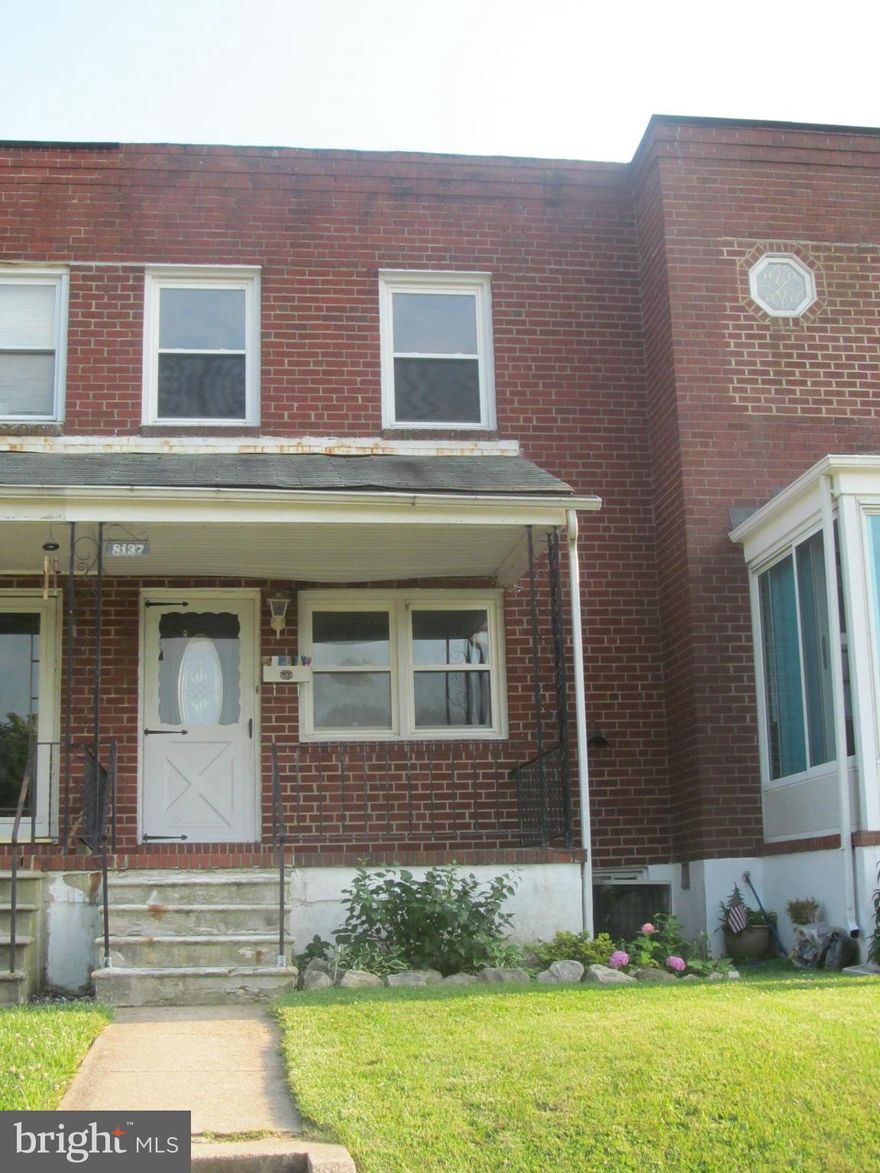 Tons of potential in this Gray Haven townhome located across from a park setting. Full bath in basement, deck off rear. Cash, hard money, rehab loans only. Seller uncertain of ground rent exist and may not redeem. All offers must have POF and EMD. No pictures of documents will be accepted.