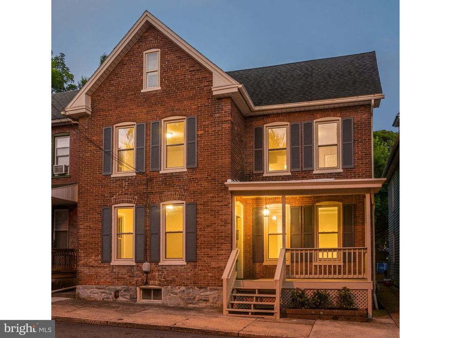 This charming  brick home has been fully renovated .