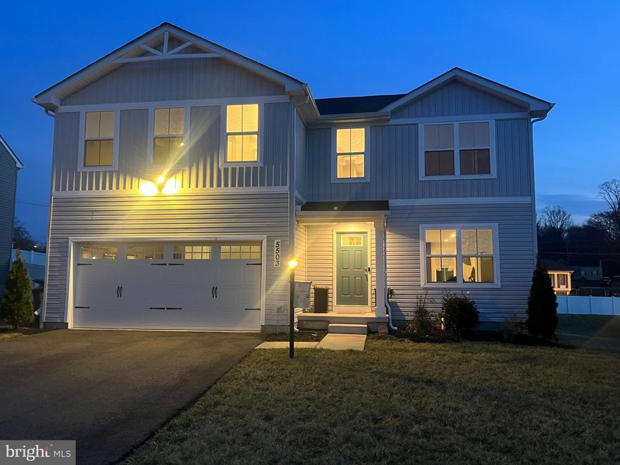 Welcome to 5503 Vergo Rd, a beautifully maintained **move-in-ready** single-family home built in 2022, offering 4 bedrooms, 2.5 baths, and a 2-car garage in the sought-after Pientanza Woods community in Capitol Heights. If you're looking for a newer construction home in PG County, this is the home for you! The main level features a bright, open-concept layout with a spacious living area, a convenient powder room, and a sleek, modern kitchen perfect for both daily living and entertaining. Upstairs, you’ll find four generously sized bedrooms along with the ease of bedroom-level laundry. Conveniently located with easy access to I-495, Central Avenue, Washington, DC,  and close proximity to the Capitol Heights and Addison Rd Metro Stations, this home offers both comfort and convenience.
