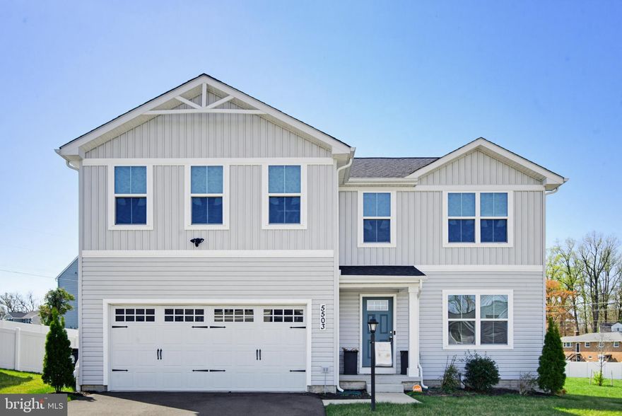 Welcome to 5503 Vergo Rd, a beautifully maintained **move-in-ready** single-family home built in 2022, offering 4 bedrooms, 2.5 baths, and a 2-car garage in the sought-after Pientanza Woods community in Capitol Heights. If you're looking for a newer construction home in PG County, this is the home for you! The main level features a bright, open-concept layout with a spacious living area, a convenient powder room, and a sleek, modern kitchen perfect for both daily living and entertaining. Upstairs, you’ll find four generously sized bedrooms along with the ease of bedroom-level laundry. Conveniently located with easy access to I-495, Central Avenue, Washington, DC,  and close proximity to the Capitol Heights and Addison Rd Metro Stations, this home offers both comfort and convenience.