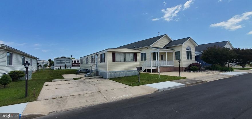 This property is located in the Montego Bay community in North Ocean City Maryland and is located less than 3/4 of a mile from Ocean City's beautiful 10-mile long public beach and an easy stroll to the 58-acre Northside Park, the Montego Bay Shopping Center and many restaurants & bars. The lot is 40' x 90' and is zoned for mobile, modular and stick-built/custom built construction up to 2 floors. 2 bedrooms 1 full bath being sold "as is". The community features 3 pools (including a wading pool for the little ones), 2 tennis courts, a miniature golf course, a shuffleboard court, a bayfront boardwalk with 3 fishing piers, a canalfront fishing & crabbing area, an 8-acre wildlife sanctuary/pond with a 1/2 mile paved walking path, a 5-acre open park and street lighting with a lamppost at every residence. Additional amenities include city streets & sidewalks, city water & sewer and city trash collection. The HOA fees are just $396 a year. Now is the time to built your dream home in Ocean City.