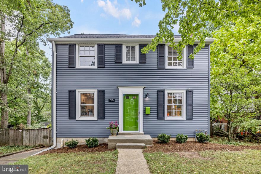This home just became an even more incredible opportunity! With a recent price improvement, it's now one of the best values in the neighborhood, offering unmatched quality and features at an exceptional price! Classic charm meets modern style in one of Takoma Park’s most delightful, tucked-away spots! This colonial beauty sits on a peaceful street, surrounded by mature trees, and is just moments from parks, Metro access, and the vibrant Takoma Park community, blending tranquility with convenience.
Step inside to a sunlit main level that welcomes you with gleaming hardwood floors and a cozy living room – perfect for fireside gatherings or quiet nights in. The heart of the home is the newly renovated open kitchen, featuring custom tiling, stainless steel appliances, quartz countertops, and a spacious eat-in island. With a custom-built dining banquette and a charming coffee nook, this kitchen is designed to make every meal a delight. Just off the kitchen, a huge deck invites you to step outside – ideal for grilling, entertaining, or enjoying your morning coffee surrounded by nature. The large fenced yard extends this outdoor oasis, offering a lush backdrop for relaxation or hosting friends and family.
Upstairs, you’ll find 3 comfortable bedrooms and a beautifully updated bathroom, each space thoughtfully designed with a blend of character and style. The primary bedroom overlooks the serene surroundings, making it a peaceful retreat at the end of the day.
The lower level adds even more versatility with a full bath, laundry area, and plenty of storage. With enough space to build out a 4th bedroom or guest suite, this level is full of potential to adapt to your needs.
Outside your door, Sligo Creek trails, local shops, and restaurants await, with the Takoma Park Metro just 1.5 miles away. And for those looking to grow with the home, the large lot offers room to expand over time if you ever want more space.
716 Auburn Avenue is truly a gem, offering comfort, style, and flexibility to enjoy the Takoma Park lifestyle to the fullest. Come see it for yourself! 🌳 🏡