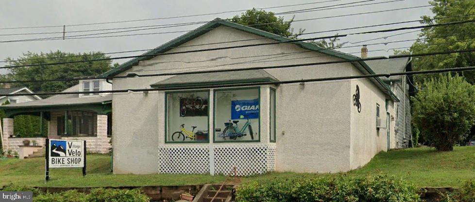 Price Reduced! +/- 3,300 mixed use building for sale. Former bike shop with 2,000 SF of retail/office space on the lower level with a large open area, workshop, private office, 2 bathrooms and a storage area in the basement. There is also an apartment on the 2nd floor to help offset your mortgage. Zoned Village Commercial, this property is ideal for retail, office, studios and personal services. Located right off busy Route 73 in the heart of Skippack Township, this property has great visibility and prominent signage. 14,000 VPD. 6 private parking spaces. Close proximity to shops, restaurants and all major thoroughfares including Routes 476, 113, 29, 202 and 422.