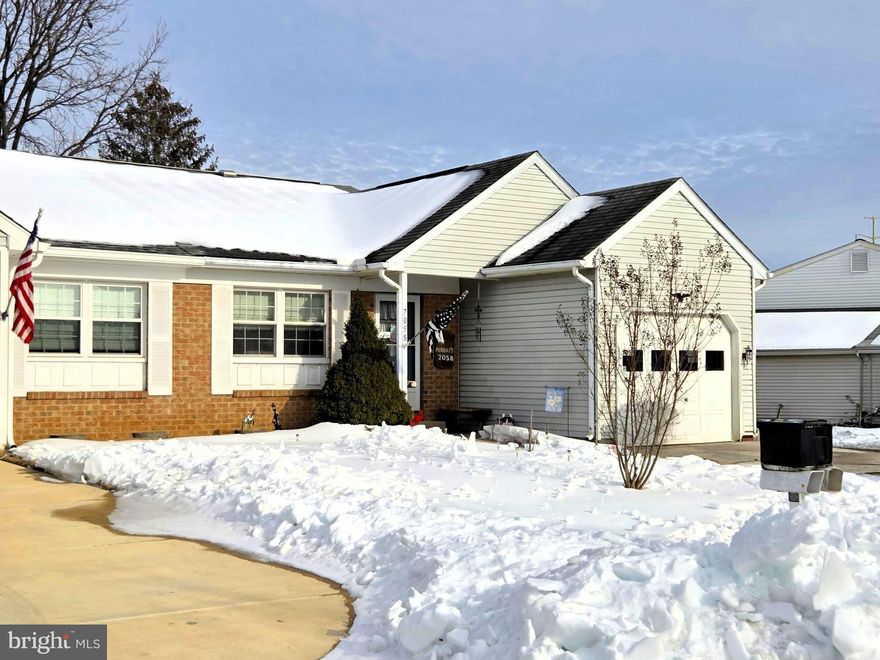 This 2 bedroom 2 bath Salem Model Duplex offers a large living room, dining room combo with 2 exits, 1 exit to a 1 car garage and 1 exit to a small patio out back.  This home has a nice kitchen with kitchen table space and a window to watch the birds, (microwave does not convey).  There are 2 nice sized bedrooms, larger bedroom has 2 walk in closets and 2nd bedroom has a single closet with lots of space.  2 nice bathrooms, one with a shower/tub and the other with an large walk in shower and an extra wide doorway, 2nd bath doubles as a laundry room with a washer dryer hook up (washer and dryer do not convey). Home comes with a well lined and insulated crawl space.   Attic access and linen closet in hallway.  Drapes and shades convey.  This home is move in ready and won't last long.  Come and see!