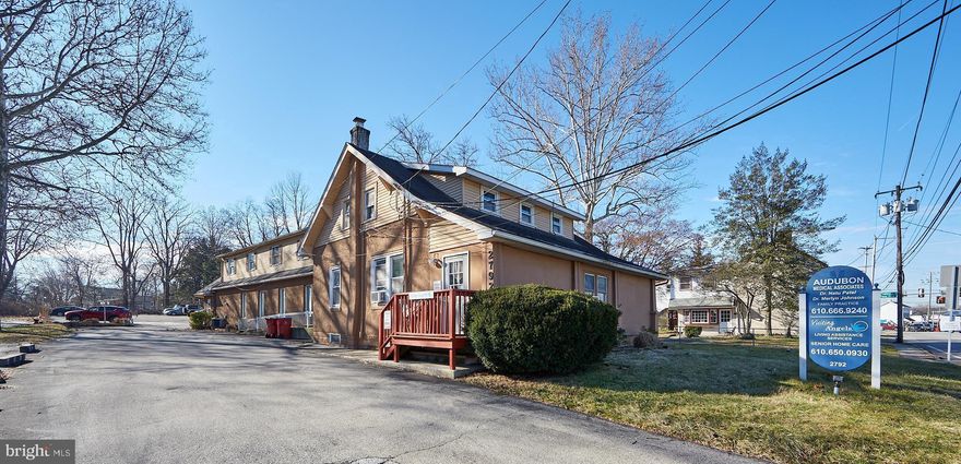 Excellent opportunity to lease a stand alone office building in Lower Providence Township which is perfect for any medical, dental or professional use. The property features a 24 car private parking lot and 3,000 sq. ft. office space with waiting room, reception desk, staff work area, multiple exam rooms/offices, break room/kitchen, private and public bathrooms with storage areas and basement.  The 1,300 sq. ft. contiguous office space can be included or separated to accommodate your business. All space will be updated depending on your use including new carpet and painting throughout. A medical practice has existed at this location since 1977 and this would be a perfect opportunity to continue a similar practice and serve the needs of clients in Audubon, Oaks, Norristown, Collegeville, King of Prussia and beyond. Excellent exposure with 15,000-20,000 traffic count on Egypt Rd. The property is in Methacton School district close to major roads including RT 422, RT 363, PA Turnpike & the Schuylkill expressway. Rent includes water, sewer, trash, common area maintenance, snow removal & lawn maintenance.  Tenant pays gas/electric only.