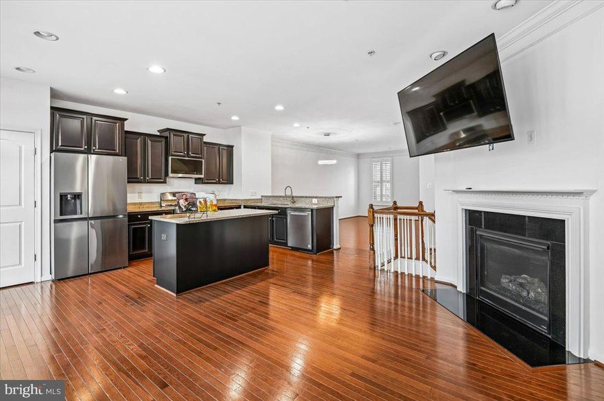 Welcome to this spacious 4-bedroom, 4-bathroom townhome with a 2-car garage located in the sought-after community of Canterbury Village. This beautifully maintained three-level home offers a bright, open layout, modern updates, and comfortable living spaces designed for both everyday living and entertainment.
The main level features abundant natural light, a large living room, and a welcoming family room with a cozy gas fireplace located just off the kitchen. Hardwood flooring was newly installed on the main level in January 2025, adding warmth and style to the space. The kitchen offers granite countertops, stainless steel appliances, a five-burner gas stove, and generous cabinets and counter space. A sliding glass door leads to the newly stained deck, creating the perfect space for outdoor dining or relaxing while overlooking the fenced backyard.
Upstairs, you will find three bedrooms and the convenience of upper-level laundry. The spacious owner’s suite includes a large walk-in closet and a private full bathroom with a double-sink vanity, a separate shower, and a relaxing soaking tub. The upper level also includes a full hall bathroom and new luxury vinyl plank flooring throughout.
The finished lower level provides additional living flexibility with new carpet, a fourth bedroom, and a half bath. A stylish barn door adds privacy, making the space ideal for a guest room, office, or recreation area. A sliding glass door opens to a paver patio and a fully fenced backyard.
Additional highlights include fresh paint throughout, new carpet on the stairs, a brick front exterior, and a spacious two-car garage.
Residents enjoy proximity to walking and biking trails and convenient access to major commuter routes to Washington DC and Baltimore. The home is also just minutes from downtown Annapolis and the United States Naval Academy, offering easy access to shopping, dining, and waterfront attractions.