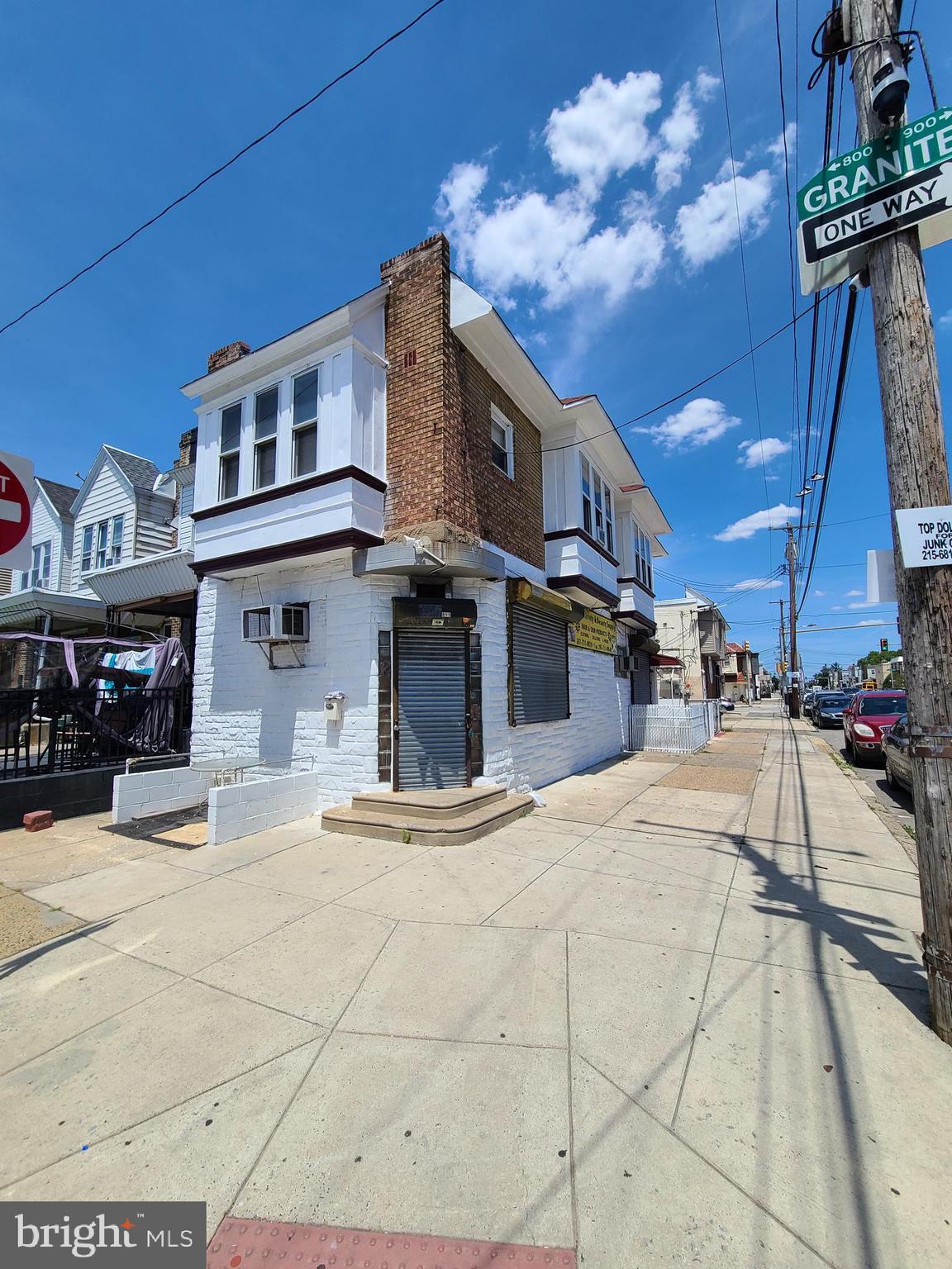 This is a great property for someone that wants to own a business on the first floor and live on the second! Barber shop, Beauty Salon, Office, Retail and more possibilities! The first floor is accessible at street level and operated a convenience store. There are peg hole walls up but they can easily be removed to expose the regular white walls. The seller is leaving pegs to use for displaying merchandise or anything your business my require. The sale also includes a commercial display refrigerator, residential refrigerator, surveillance system with TVs, alarm system, a glass case and more. There is also a half bath behind the store. The basement is finished with a half bath and can be used for any variety of functions including storage. There is a 2/3BR apartment upstairs, with a separate entrance. There you'll find spacious bedrooms, a full eat in kitchen and full bath. New roof in 2023. Furnace is 4yrs old. Oil tank is new. Second floor is heated by baseboard electric but you can reconnect the oil heat to it easily. First floor is oil heat. Both units have separate electric meters. Security and Surveillance system is included. The location is great as it sits on a corner and has foot traffic from the community. It's being sold as-is.