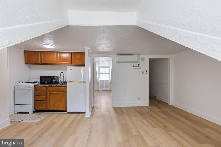 INQUIRE FOR VIRTUAL TOUR AND FLOOR PLAN! Beautiful Top Floor One Bedroom and One Bathroom Apartment in Washington Square West. This home is a short walk to Center City, Rittenhouse, and Old City! There's access to a variety of GREAT public transit as well! The unit is available for IMMEDIATE move-in. There is a brand new split system for heat/cool air. The apartment has a perfect sized living and kitchen area with a gas stove, upgraded countertop, and refrigerator! Next, you'll find a perfect-sized bedroom and inside the bedroom, there is a full bath with a shower/tub combo. There is a common laundry for use in the property 24/7. Make this space your own ... it will not last long! Again, don't wait long ... this unit will not last at this price!! Landlord charges $50 for water, residents are responsible for electricity, and gas is included in your rent. The first month, last month and security deposit are due prior to move-in. There is a $39.99 application fee. Cats are ok! $30 is added to the monthly rent for each cat.