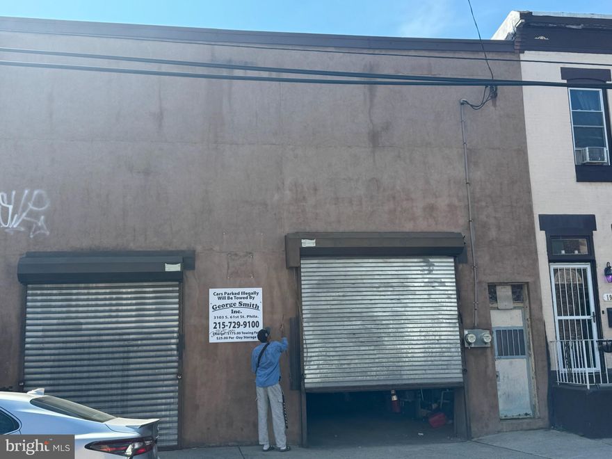 Endless Possibilities in Point Breeze! Oversized 4,288 Sq. Ft. Garage Space, A Rare Find in Philadelphia!

Discover an incredible opportunity in the heart of Point Breeze with this massive 4,288 sq. ft. garage space, formerly used as an auto body shop. Whether you’re an entrepreneur, investor, or creative visionary, this property offers limitless potential for your next big idea. Looking for the perfect spot for your mechanic or auto repair business? Need a large storage facility for vehicles, equipment, or inventory? Dreaming of converting a spacious structure into modern loft-style living or mixed-use space? This property can do it all.

Conveniently located in a rapidly developing area of South Philadelphia, this space provides easy access to major highways, Center City, and surrounding neighborhood, making it ideal for both business and redevelopment opportunities.

Don’t miss your chance to own this one-of-a-kind property with endless flexibility and future potential. Schedule your tour today and imagine what you can create at this unique Point Breeze address!
