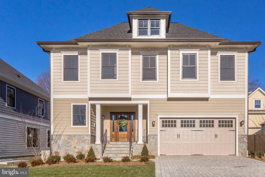 Truly STUNNING NEW HOME by renowned Suburban Builders JUST completed & OPEN SUNDAY Dec 9th, 1-3:00 PM. SUPERB OPPORTUNITY from Suburban Builders.   MUST see the level of quality, space, natural light and finishes that have been put into this home.  Unparalleled!  Spacious (note sizes!) rooms on 3 superbly finished levels w/Hdwd Flrs on ML and MBR, 9' Ceils throughout. Stunning KIT & Owner's Retreat, ML Den/Office w/FB (BR6?) & fully fin, Walk-up LL w/BR/BA, Rec Rm, Theater. 2-car Garage, STEPS to METRO & More. MUST SEE!