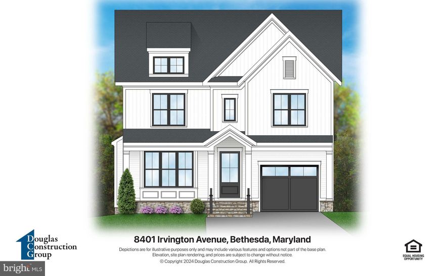 Welcome to 8401 Irvington Avenue, a luxurious new build by award-winning Douglas Construction Group, Best Green Builder - Bethesda. This home includes three finished levels with five bedrooms, four and a half baths. More details coming soon!