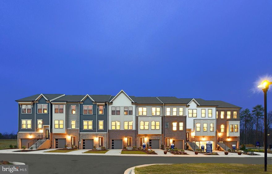 This Halston features 2558sf of living space, including a loft with a rooftop terrace! The main level features a center kitchen layout with quartz counters, and SS gourmet appliance pkg. Beautiful flooring ties the Kitchen, Café, and Gathering room together. The Master Bedroom offers a large WIC and spa-like frameless shower. The secondary bedrooms offer generous space/closets. Laundry is on bedroom level for convenience. Watershed is an amenity rich community close to BW Pkwy, Rt 32 ,Rt 198, and commuter trains.