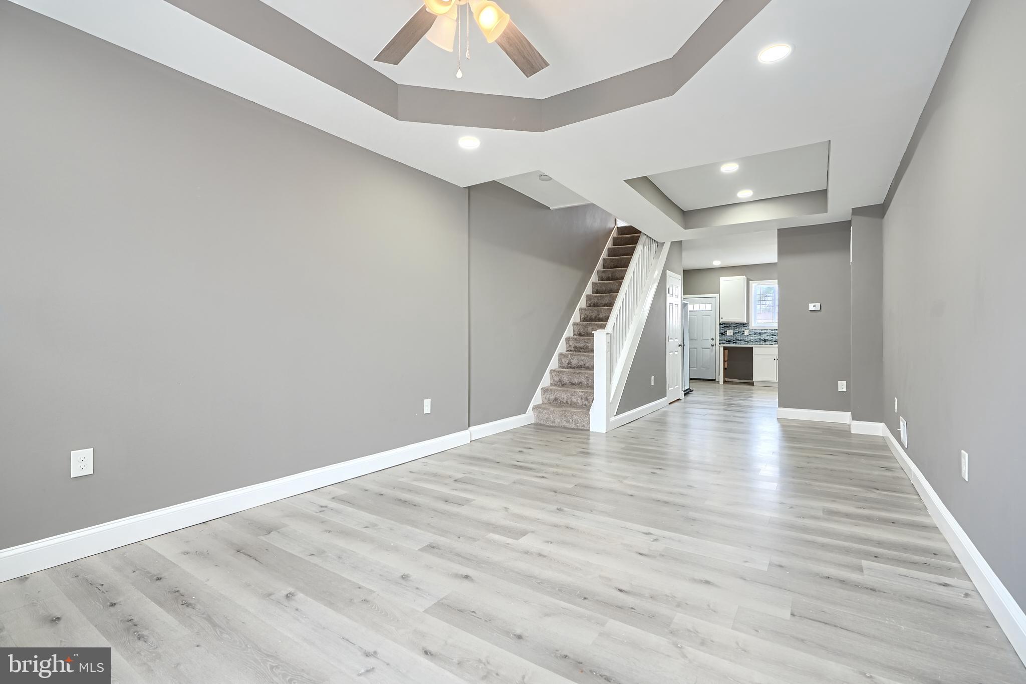 THE LIST PRICE REPRESENTS THE OPENING OFFER AMOUNT NET TO SELLER. AGENTS - PLEASE VIEW AGENT REMARKS IN BRIGHT MLS.
Charming & Fully Renovated Home – Perfect for Investors or Homeowners!
Welcome to 1955 N. Collington Avenue, a beautifully renovated 2-bedroom + den with closet, 2 1/2-bathroom home in Baltimore. This property has undergone a full renovation with permits pulled for all work, ensuring peace of mind for the next owner. Inside, you'll find a modern open floor plan with durable LVP flooring throughout, creating a sleek and stylish living space. The gourmet kitchen features quartz countertops, white shaker cabinets, and stainless-steel appliances, making it a standout space for cooking and entertaining. Additional upgrades include brand-new HVAC, a 200+ amp electrical service, and a new electric hot water heater.
Upstairs, the primary bedroom offers comfort and space, while the den with a closet provides flexibility for an additional bedroom, home office, or creative space. The fully enclosed backyard with a privacy fence adds an extra layer of seclusion, perfect for relaxing or hosting gatherings. Please Note: This property does not currently have a U&O (Use & Occupancy Permit) but is move-in ready! Whether you're a private landlord seeking a cash-flowing rental or a homeowner looking for a great deal, this home offers exceptional value at a huge discount.
Please schedule all showings online via Showing Time.
Offers will be accepted through Friday, March 28, 2025 at 5:00 pm.
AT SELLER'S DISCRETION, AN OFFER MAY BE ACCEPTED AT ANY TIME.