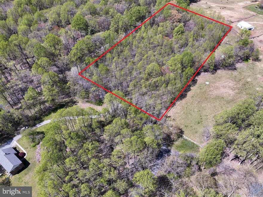 Come build your dream home on this amazing 5 acre level lot that is in a superb location. The neighboring lots are all far enough away to give you your space while still being only 5 minutes to route 301 and other area attractions. The owner did receive an approved perc test previously so building is not an issue. The lot is completely wooded and mostly level with a slight elevation change on one side. If you have been looking for a great lot to build on then this is your chance.
