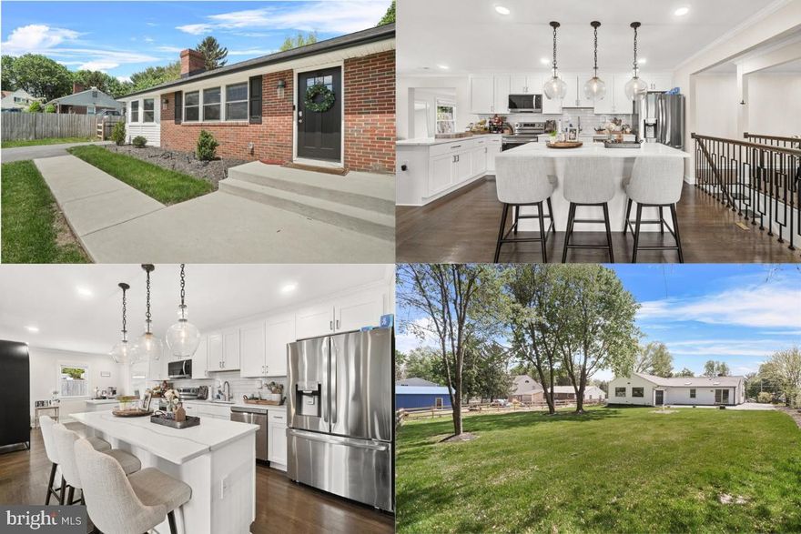 **CHECK OUT THE VIDEO TOUR!** Nestled on a spacious lot just over half an acre, this beautifully modernized home is ready to impress. It has been thoughtfully renovated from top to bottom.

Step inside to a light-filled, open concept layout. Enjoy the seamless flow of the kitchen, dining area, living room, and newly added family room. 

The kitchen is both stylish and functional, featuring updated pendant lighting, clear sightlines across the front living area, gleaming wood floors, and nearly new stainless steel appliances. Those warm wood floors continue through all four bedrooms, each conveniently located on the main level. The primary suite boasts a sleek, updated en suite bath, while the additional full bathroom has been tastefully renovated with modern finishes.

A garage just off the family room adds everyday convenience for loading, unloading, or coming and going with ease. A heating and cooling unit was installed in the garage, with proper venting to the outside. The garage door is also weather-sealed, making the space comfortable year-round. Whether you need a home gym, a play area, or simply temperature-controlled storage, the garage is ready to meet your needs.

Downstairs, discover a spacious second living area, a third full bath, and a versatile bonus room ideal for a home office, guest space, playroom, or creative space.

Outside, the fully fenced backyard is flat and expansive, perfect for kids, pets, or outdoor entertaining. An electronic gate allows easy vehicle access, and a newly installed alarm system provides added peace of mind. There is even room for games, play, sidewalk chalk masterpieces and a convenient turnaround space for cars. Plus, there is no HOA.

Please note: The fireplace is being sold as is, as the seller has never used it.
Kemptown Elementary, Windsor Knolls Middle, and Linganore High, according to the FCPS School Finder tool. Buyer to confirm with the Board of Education.
Location wise, this one checks all the boxes. Just a short drive to Urbana, major commuter routes including Route 27, I 70, and I 270, shopping, and dining. And for craft beer lovers, Stone Silo Brewery is just a mile away.