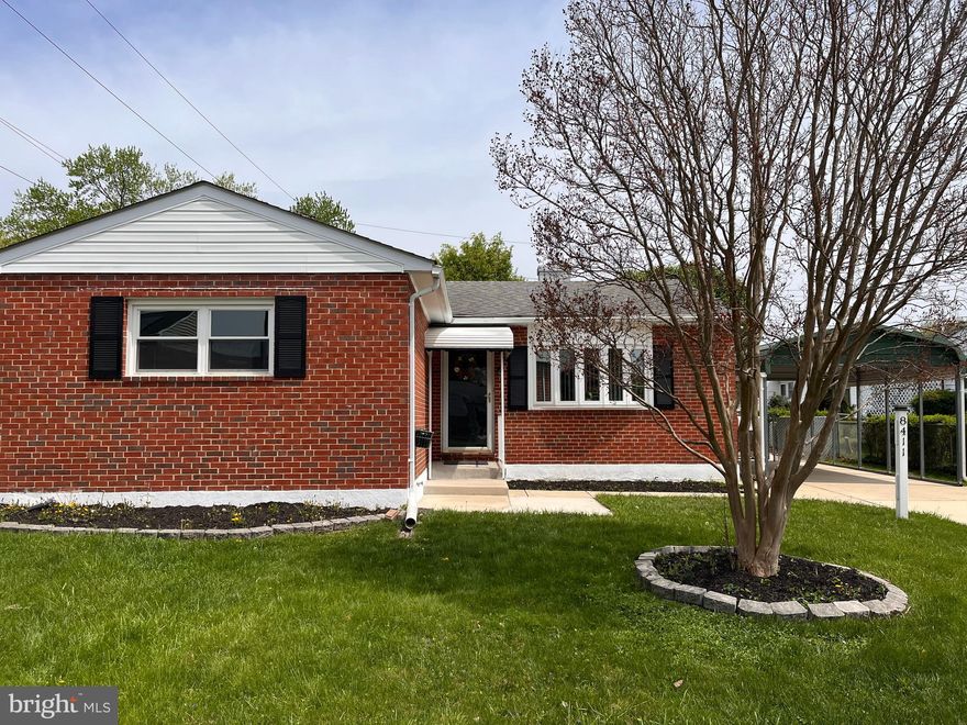 The moment you walk into this charming home, you will sense a feeling of contentment – you will know you have found your home!

Enjoy the seamless living that this attractive one level detached 3 bedroom, 1 bath brick rancher provides. This home features a generously sized living room with a bay window, allowing a cascade of natural light to stream into the home. Stroll through the French doors and enjoy a romantic dinner in the separate dining room. The kitchen has been updated with freshly painted white cabinets, newly installed granite countertops, and flooring. 

The three-season room accessed through the dining room or from an outside entrance offers additional living space. Envision entertaining your family and friends in your new home.  Enjoy time on the outside patio in your enclosed yard; equipped with two storage sheds, chain-link fence, and privacy fence.
This home has received a recent makeover: all rooms have been freshly painted in a beautiful calming color. New low maintenance LVP travels through the living room, dining room, kitchen, and hallway. Newly installed carpet has been placed in all three bedrooms. New lighting has been installed. The laundry/utility room off the kitchen offers additional storage and features a new washer. 

HVAC – Rheem – Manufactured 10/2020 – Installed 2021
Water Heater – Commercial Grade – Build Date 3/22/2023

You will welcome the convenience of off-street parking with a private driveway and carport making entering the home from the kitchen door both practical and convenient.
This home located in Kings Ridge is located close to many amenities including shopping, parks, and commuter routes.

There is so much to love about this home! Make an appointment and take a tour.