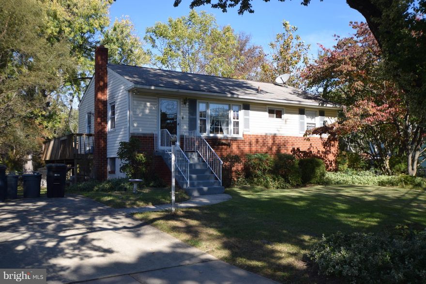 Beautiful home with lots of space and upgrades.  Chair and Crown Molding, wrap around deck, pantry in dining room, and replacement windows throughout.  Well cared for home with fenced in 1/4 acre yard on a dead end street.  Close to shopping, yet tucked away.  An addition has been put on the house on both levels, adding tons of space to this home.  Make an appointment fast!