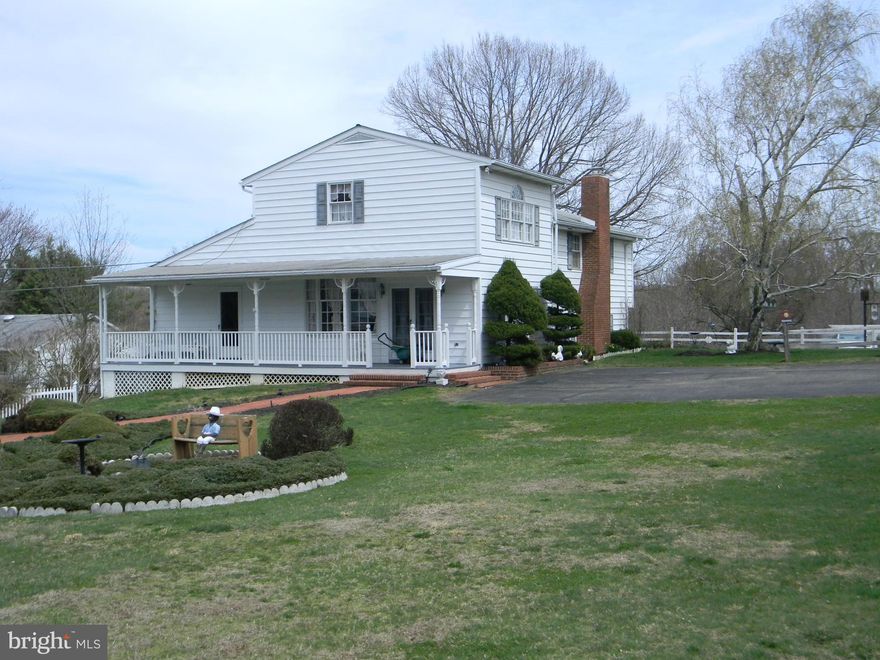 Great investment property or multiple family property. Nice tri-level home with huge kitchen, new oil furnace, 4 car det. garage, 2 car det. garage and workshop with 2 BR, rented apt. above, nice 2 BR double wide rented home on property, 3 sheds, inground pool, 3 septics and 2 wells.  (2 car detached garage,  apt. and double wide share a well). Total 7 BR's and 3 1/2 BA's for 3 houses.