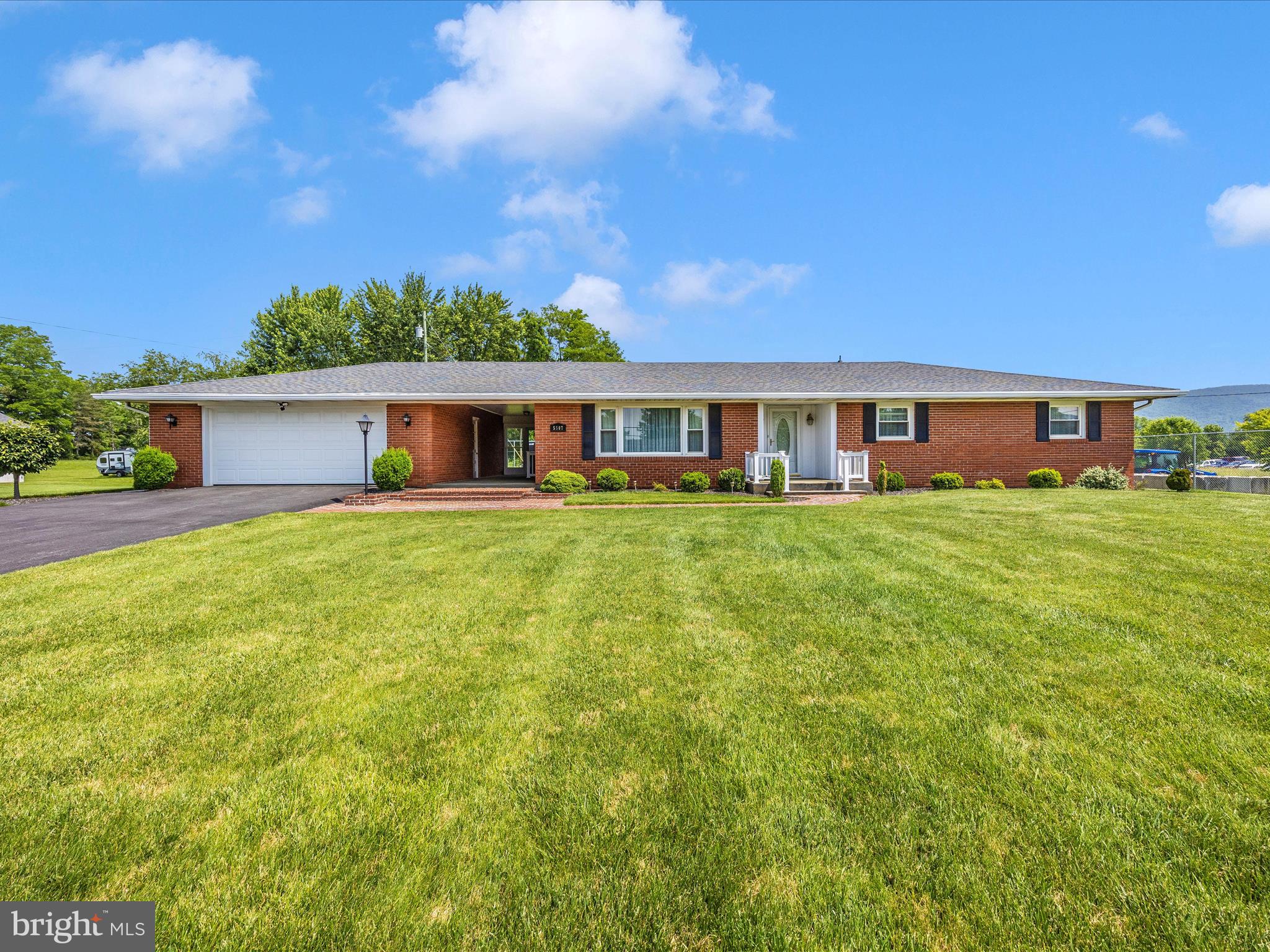 REDUCED!!! THIS BEAUTIFUL BRICK RANCHER OFFERS 3 BEDROOMS AND 2 FULL BATHS, 2 CAR ATTACHED GARAGE , FULL FINISHED BASEMENT WITH BOTH INSIDE STAIRS AND OUTSIDE ENTRANCE , BEAUTIFULLY LANDSCAPED LOT, WITH AN EXTRA LOT INCLUDED WITH HUGE GARAGE WITH ELECTRIC AND HEAT