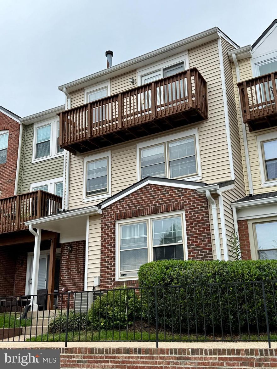 Everyone asks for Lakeridge!  If you are coming from Fort Belvoir or the Pentagon, you get to take the first exit off I-95.  But also, it's so close to  favorites like Occoquan for art festivals and kayaking on the river.  This home is THE ONE you have been looking for if you keep seeing homes where you wish you could have chosen the floors, or other finishes.  It's bargain priced because you may want to make a few updates.  This is a condo (everything done for you outside) but a townhouse style - even has a cool balcony off the master suite which is the entire top floor (and has a fireplace).  Two bedrooms, a bath to share, and laundry just below that.  And the main level has all the space you need in the sunny living room, dining room, and kitchen plus a bonus family room or fantastic home office with a fireplace.  It even has a separate glass door out to the covered patio.  A convenient powder room completes this level! BRAND NEW carpet just installed!!