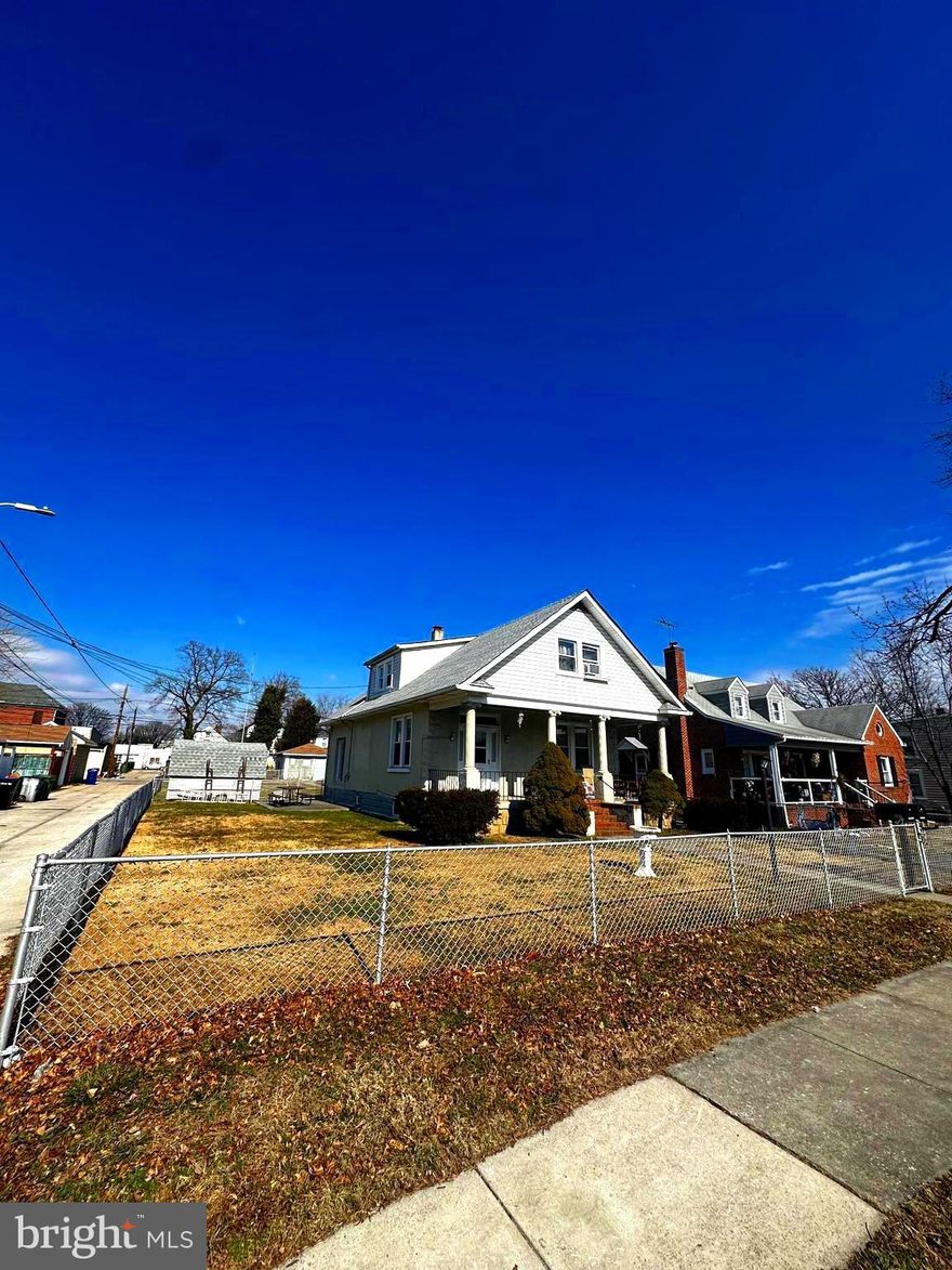 **INVESTOR SPECIAL** Legal & registered, 2 unit single family opportunity with bonus space on a beautiful corner lot! This includes a partially finished basement with an efficiency space that has a kitchenette, living room, FULL bathroom , & bedroom... Each unit has 1 massively oversized bedroom, dining / living room, FULL kitchen,  & a FULL bathroom. New electric Water Heater; gas radiator heat through out, no central air.  Fully fenced in lot with opportunity to add parking pad / driveway. Don't miss out on this unique opportunity on a beautiful block in the growing & sought after Brooklyn neighborhood!