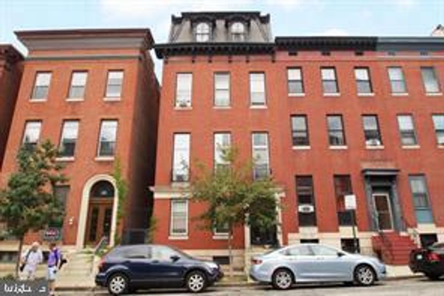 This property is located right in the heart of Mount Vernon in Baltimore blocks away from Washington monument, University of Maryland Medical Center Midtown Campus, restaurants, bars, theaters, the inner harbor, public transportation, and easily access I95, I83, and Penn Station! Beautiful hardwood floors and natural light in every room. Garage Parking available at additional cost. Kitchen complete with dishwasher, fridge, microwave, stove, garbage disposal & spacious pantry. This unit is definitely a rare find in the historic Mount Vernon neighborhood. Owner pays for heating, trash and water, tenant pays for cooking fuel, electric, cable and internet!