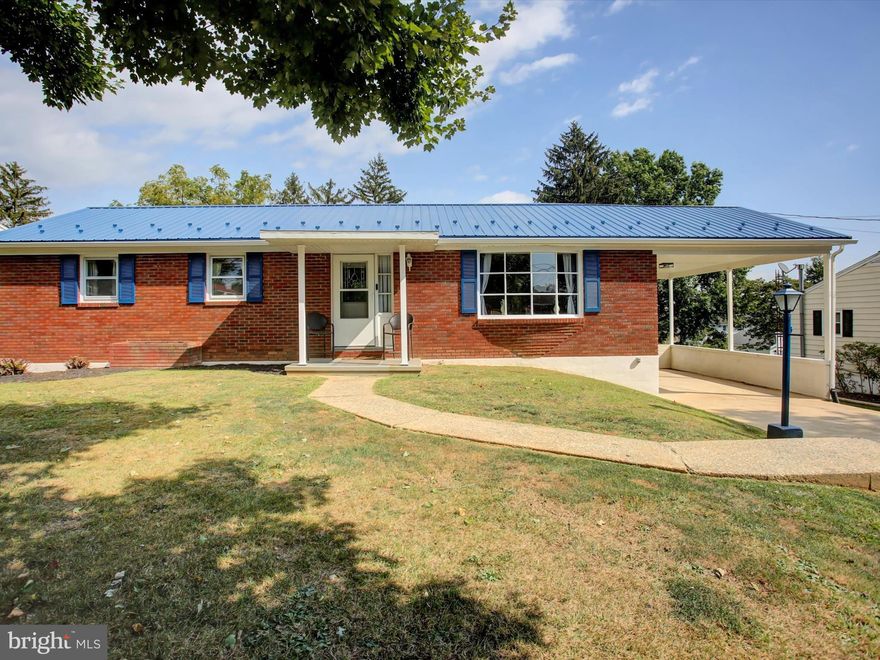 🏡 599 Lindia Drive, Chambersburg, PA 17202

Welcome to this charming all-brick rancher located in a desirable Chambersburg neighborhood. This home offers peace of mind with many recent updates, including a brand-new roof, gutters, fascia, carport, freshly parged foundation walls, and new exterior paint—giving it excellent curb appeal.

Inside, you’ll find beautiful hardwood floors throughout the main living areas, along with three comfortable bedrooms and two full bathrooms. The eat-in kitchen provides a warm, inviting space to gather, complete with a window over the sink that brings in natural light.

The basement is a standout feature, boasting 11-foot ceilings and laundry hookups—perfect for storage, a workshop, or future finishing. Step outside to enjoy the nice, level backyard, offering space for relaxation, gardening, or entertaining.

With its solid construction, thoughtful updates, and great location, this home is ready to welcome its next owner.