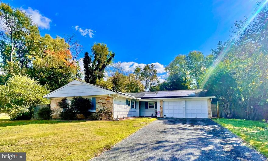 Come join a mature, quiet community in Bowie with NO HOA! Welcome to this beautifully maintained 3-bedroom, 2 full bath rambler, perfectly nestled on a peaceful, park-like lot in Bowie. Step inside and be greeted by a bright, open layout with gorgeous wood and tile flooring throughout. The spacious, sun-drenched kitchen is ideal for both everyday living and entertaining, offering plenty of room to cook, gather, and create memories.
Relax in the inviting living room featuring a classic brick-surround, wood-burning fireplace — perfect for cozy evenings at home. The updated baths and dedicated laundry room add modern comfort and convenience.
Outside, enjoy your own private oasis. The fully fenced backyard is a serene retreat, complete with a paved patio, mature landscaping, a tranquil, fountain pond with thriving herb and vegetable gardens. Whether you’re hosting gatherings or simply unwinding in nature, this yard truly has it all.
Additional highlights include a two-car attached garage and a driveway with off street parking for up to four more vehicles. Conveniently located near parks, shopping, dining, and commuter routes, this home blends charm, functionality, and the peaceful beauty of Bowie living.