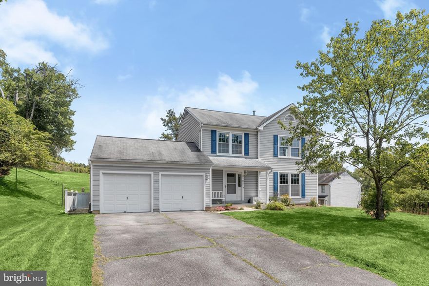 Offer deadline is Monday, 7/22 at 5 PM. Beautiful colonial in the Cool Springs Meadows area of Adelphi, Maryland! Enter the main level and experience a traditional floor plan with gorgeous luxury vinyl plank flooring that guides you into the living and dining rooms, ideal for entertaining family and friends. The kitchen will inspire your culinary creations, boasting a center island, breakfast nook, dining area, gas-burning fireplace, and stainless steel appliances including an induction range. Relax and unwind in the primary bedroom suite, adorned with a cool color palette, a sizable vanity with a dressing area, and a glass door ceramic walk-in shower. Two additional bedrooms and a hall bath complete the upper-level sleeping quarters. The lower level provides many possibilities, such as an office or extra living space with access to the rear fenced yard and patio, as well as features storage and laundry. A two-car garage and close proximity to UMD and College Park, Adelphi Park, Northwest Branch Trail, as well as shopping, dining, and entertainment, make this a must-see property. Major commuter routes include MD-193, I-95, and I-495.  Updates: Flooring, Patio, Primary Bath, Window Shades, Paint, Thompson Creek Windows.