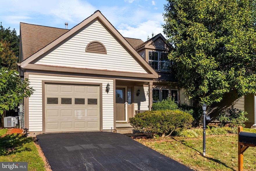 Living on a peaceful cul-de-sac and facing southeast, this two-level residence offers convenience and comfort for a new owner. Step inside and discover a comfortable family room great for gathering around the fireplace on cool evenings. This property also has a deck that offers additional outdoor living. The primary bedroom is generously sized. There are two additional well-appointed bedrooms upstairs. The kitchen, complete with ample cabinet space and a cozy eating area, is a delightful spot for meals and mingling.  The HVAC system was replaced in 2014 and the roof was replaced in 2008. Water heater replaced in 2008. The driveway was re-sealed  in September 2024. Conveniently located near shopping centers, major roads, Dulles Town Center, and more, this property epitomizes convenient living at its finest.
