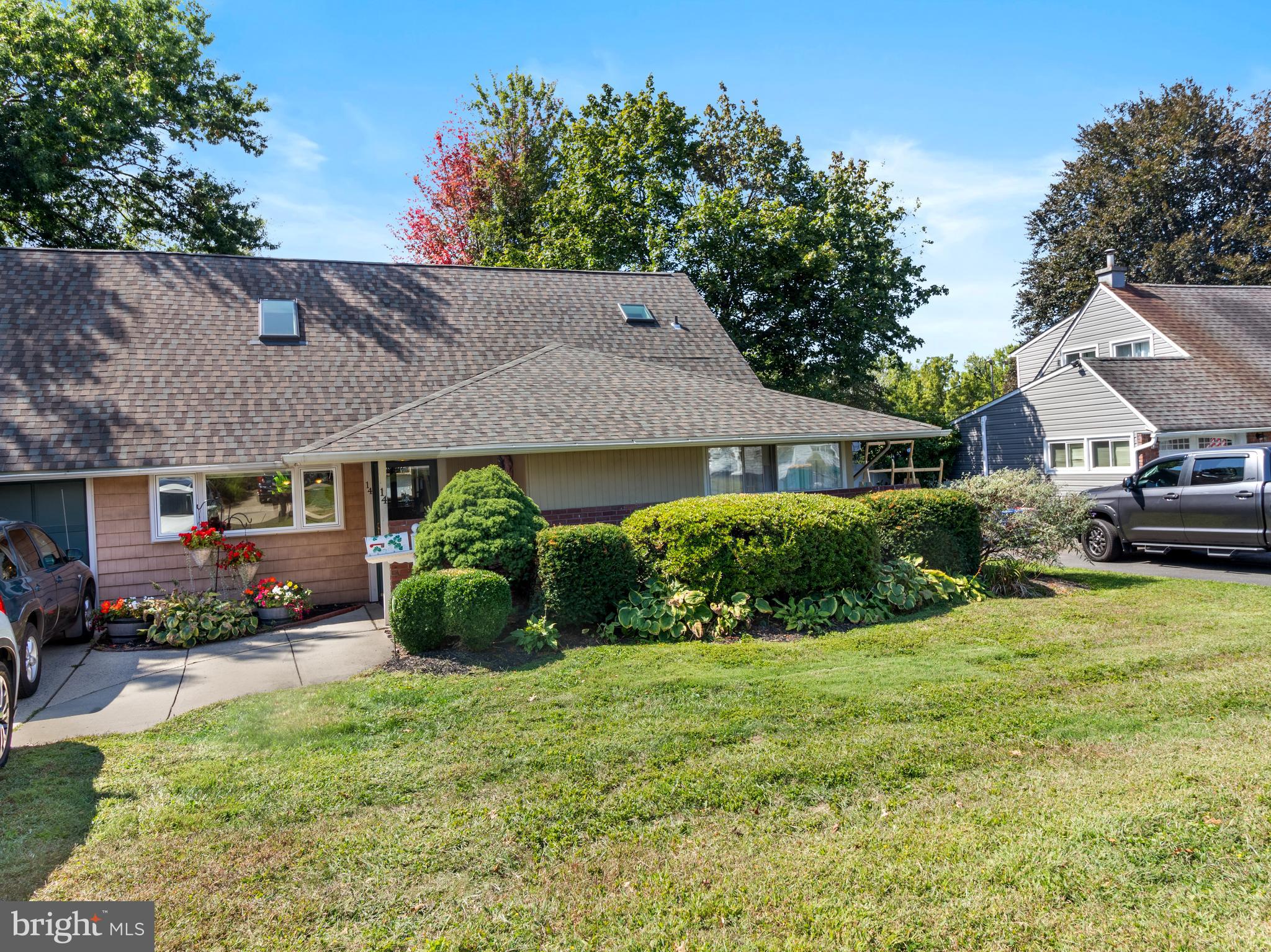One of a kind Highland Park Expanded Pennsylvanian with something for everyone. This 4-bedroom, 2.5-bath home offers approximately 2,900 square feet of thoughtfully designed living space. The remodeled eat-in kitchen is the heart of the home, showcasing solid maple cabinets, new granite countertops, a generous breakfast bar, and a bright eat-in area ideal for family meals. A substantial 45x17 family room addition extends the living area, featuring a propane fireplace, vaulted ceilings, and skylights that fill the room with natural light
The first floor also includes a very generous laundry with built-in storage and a large workshop, providing practical space for projects and organization. An expanded primary suite on the main level features a remodeled bathroom with ceramic tile floors and a large accessible shower, plus a spacious walk-in closet with built-ins designed to accommodate a king-and-queen wardrobe.
Upstairs, three generous bedrooms share a full bath, and a large office/den with skylights offers flexible space for work or study. Fresh paint and new carpet on the second floor add a fresh, move-in-ready feel, with 2nd-floor storage not found in your standard Pennsylvanian.
Outside, a scenic backyard with a deck and patio invites outdoor living and entertaining. A brand-new roof provides long-term peace of mind. Conveniently located near shops, parks, and major commuting routes, this well-maintained home combines modern upgrades with the loving touch of a discerning owner. Get Country Clubber size without the price. Be the first to see before it is too late.