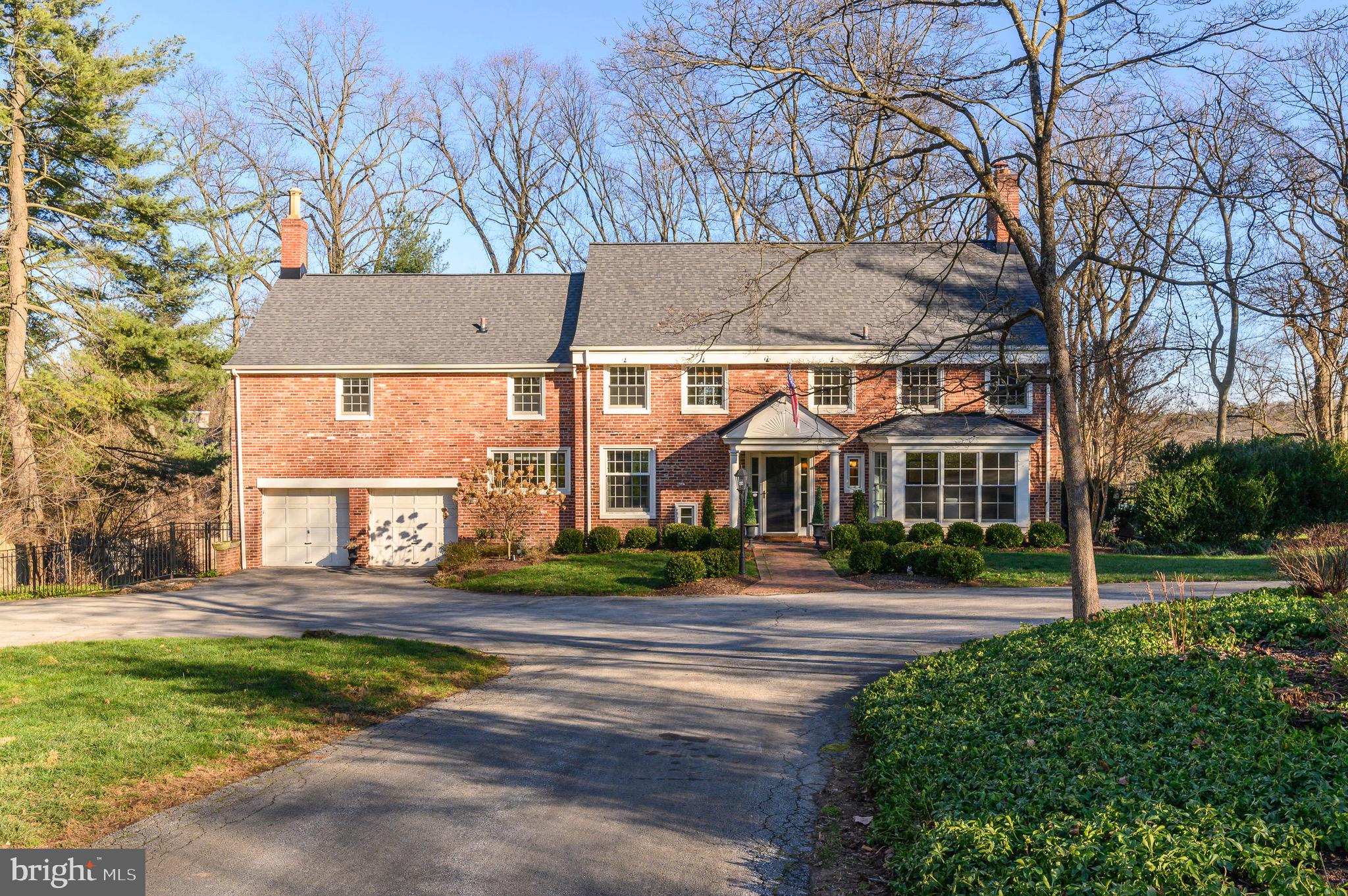 This classic 5 bed/5.5 bath Colonial on a private 1-acre Villanova cul-de-sac has been thoughtfully renovated and is not to be missed! The location alone is prime, but with its multiple expansive living spaces, open concept areas, and light and bright rooms, many will enjoy all that it has to offer. Upon entering the foyer of this Walter Durham built home the sightlines abound with multiple rooms and views of the serene property. The gourmet kitchen features stainless steel Thermador appliances, a large island with room for seating, an additional sitting area, open to the dining room, and views of the yard. The adjoining dining room has space for a large table and an oversized bay window makes it open to the outside all day. The first floor has hardwood throughout connecting all the rooms together and making the flow seamless. The expansive living room includes a wood-burning fireplace, floor-to-ceiling windows, a door to the patio, and recessed lighting. It's a great space to be morning and night. The Den/Study also allows for family space, but could also function as a quiet homeschool/workspace for one or many. A large hall closet and powder room complete this floor. The second floor has 5 large bedrooms and 4 full baths. The Main Bedroom features hardwood floors and an en suite double sink bath w/roomy shower, a large walk-in Closet, and an additional closet. Bedrooms #2 and #3 are also spacious and share a large tub/shower bath. Bedrooms #4 and #5 each have ample space, including closets, and have their own full bath with tile shower. The second-floor laundry with linen closet/storage makes this floor exceptionally functional. The lower level is not to be missed nor minimized. It includes a family room, a full-sized bar, a gym, a full bath, a workshop, storage space, a mechanical room, and french doors to the back yard. It's a unique space that can be used in many ways. The basement has a french drain and the floor is radiant. Plumbing and electrical have all been upgraded and there is a generator that powers up most of the home. Attic space is ample and includes a cedar closet. There is also an attached 2-car garage and sufficient driveway parking. Located in the award-winning Lower Merion School District and very convenient to Rt 76 and Rt 476 make this private location ideal for many. The owner is a PA licensed Agent and has a financial interest.