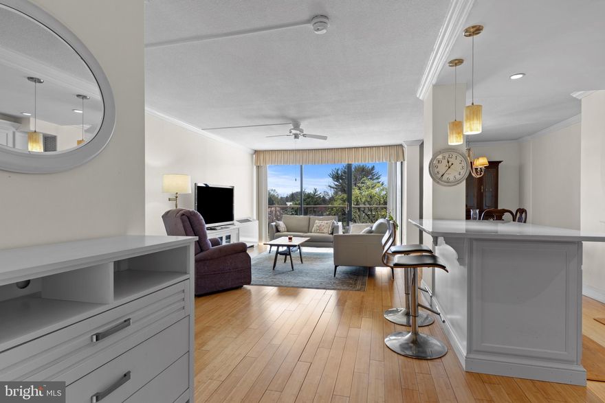 Welcome to this stunning renovated 2-bedroom, 2-bath condo located at the Strath Haven Condos in charming Swarthmore! Offering 1,050 sq. ft. of beautiful, sun-drenched living space, this residence is perfect for those seeking a low-maintenance lifestyle in a wonderful community with excellent amenities.
As you enter, you’re greeted by a welcoming foyer that flows into the open and functional layout. The open kitchen is outfitted with a gas stove, dishwasher, lovely backsplash, island with quarts counters and lovely pendant lighting. The bright and airy living space extends to a private balcony with truly sensational views of open sky, the community garden and a lovely neighborhood – the perfect spot to relax with your morning coffee or unwind after a long day.
Both bedrooms are generously sized with ample closet space, and each with its own full bathroom. A dedicated laundry room equipped with a washer and dryer makes everyday living even easier.
This community offers fantastic amenities for residents to enjoy. Spend warm summer days lounging by the pool or be social with others in the community room and library.  There is also a convenient shuttle service!
Don’t miss this opportunity to own a condo that combines great features, modern conveniences, and a location that’s well-connected to everything you could need. Schedule your showing today and make this home your own!